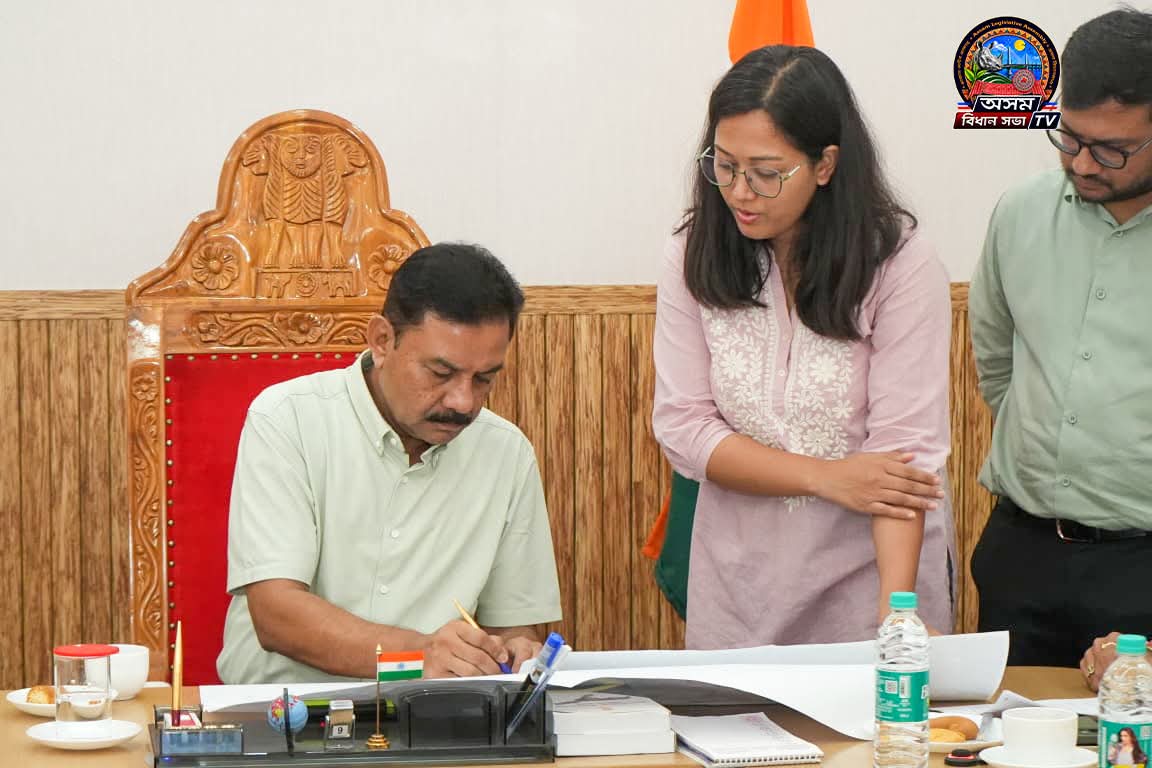 ডিব্ৰুগড়ত নিৰ্মাণ হ’বলগীয়া অসম বিধানসভাৰ নতুন চৌহদ তথা বিধায়ক আৱাসৰ নি...